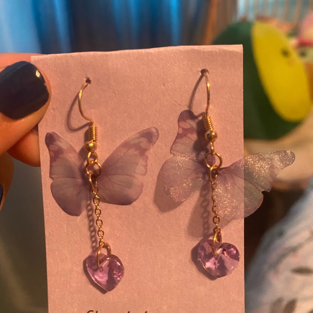 Butterfly earrings